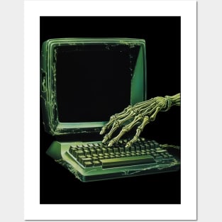 Ghost in the Machine: A Haunted Terminal Posters and Art